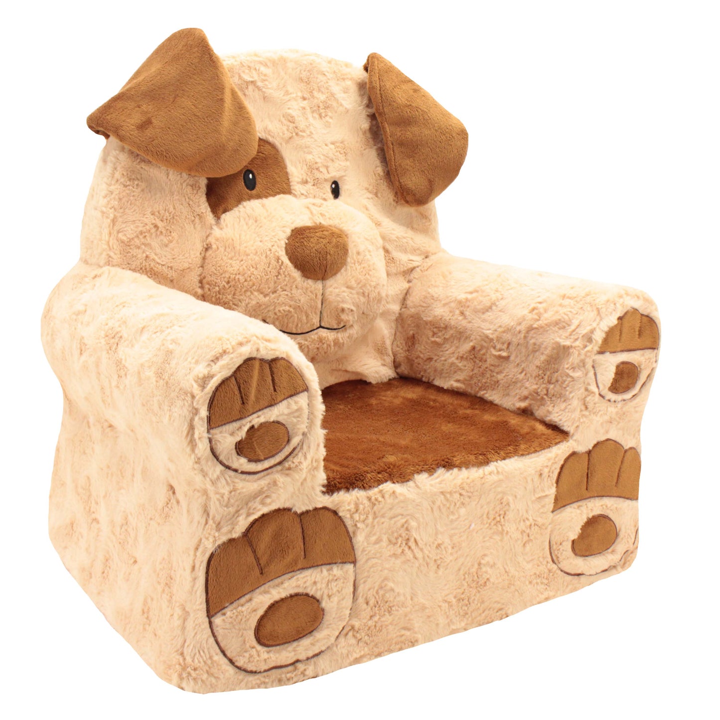 Sweet Seats Toddler Kid’s Dog Puppy Plush Animal Chair Furniture Washable Cover