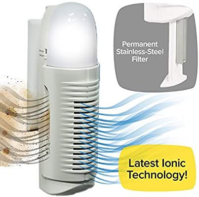 Air Innovations Compact Plug in Ionic Air Cleaner with nightlight