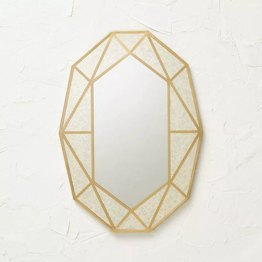 Antique Decorative Wall Mirror - Opalhouse designed with Jungalow