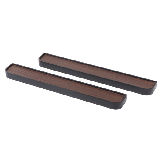 (Set of 2) Routed Wood Wall Shelves 36" - Threshold