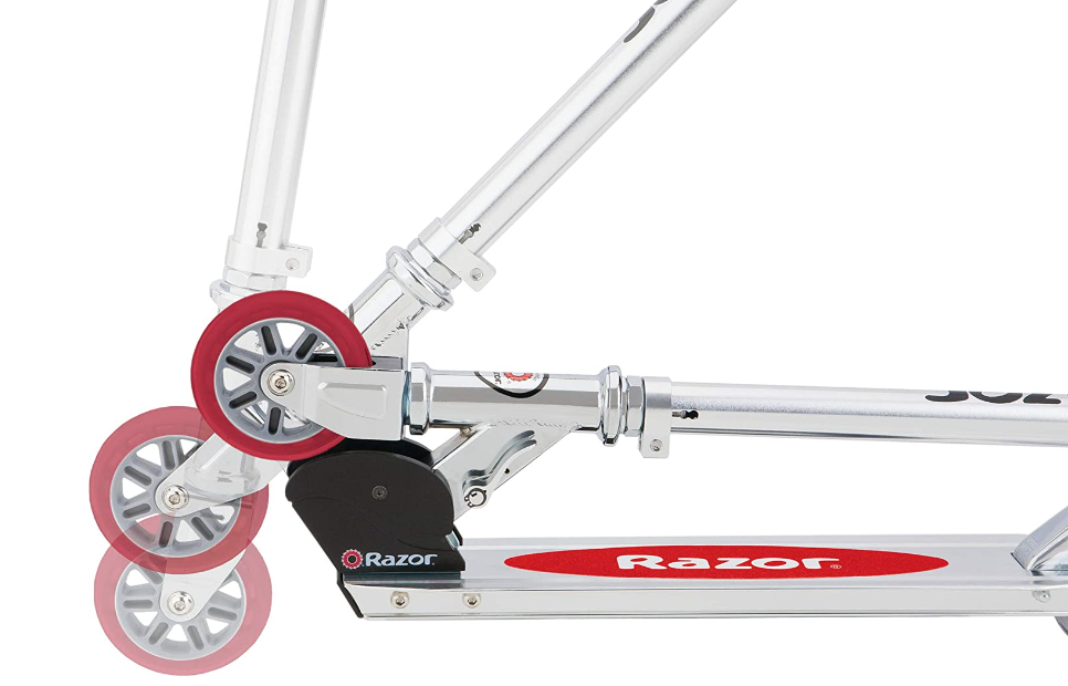 Razor A Kick Scooter for Kids - Lightweight, Foldable, Aluminum Frame, and Adjustable Handlebars